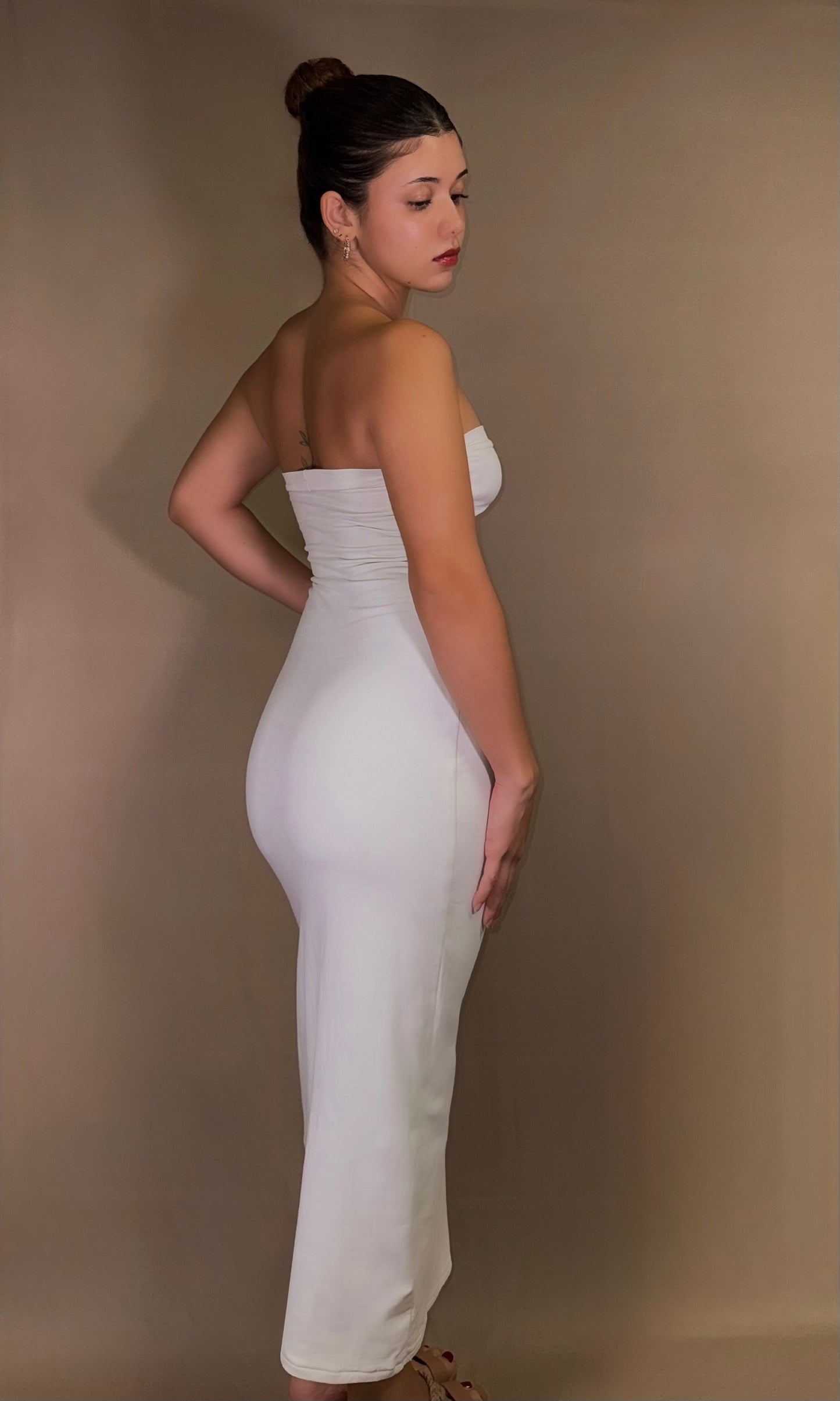 SIRENA strapless dress