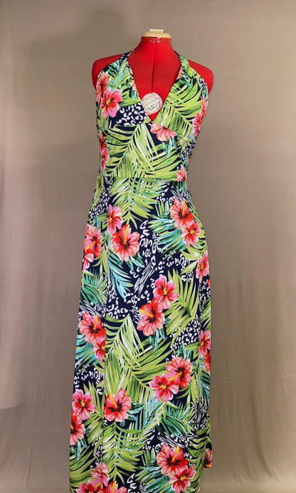 BABY vestido largo halter 