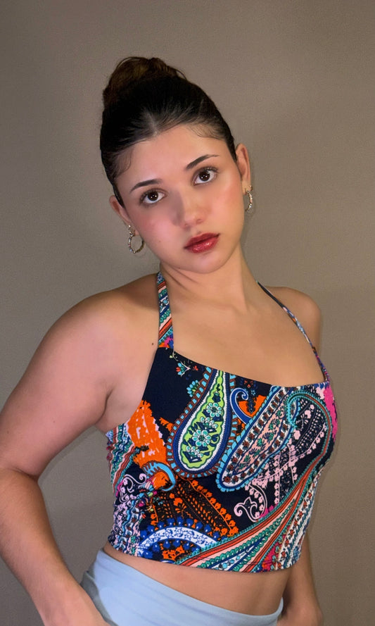 Top halter FLOR