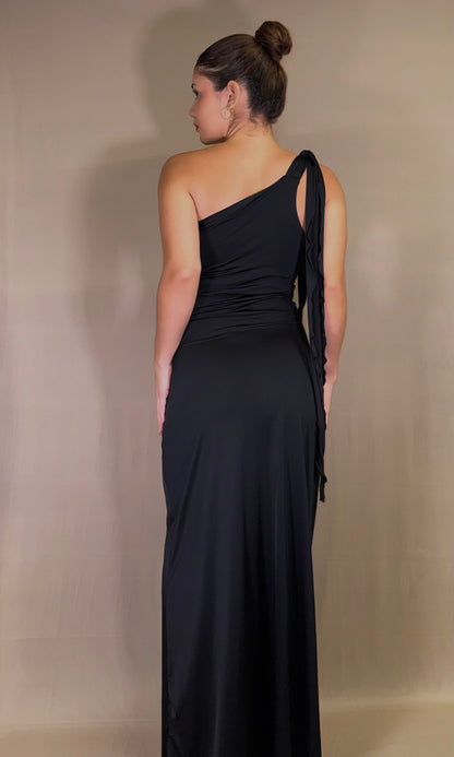 Vestido LUNA de un solo hombro