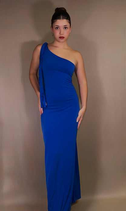 LUNA one shoulder dress