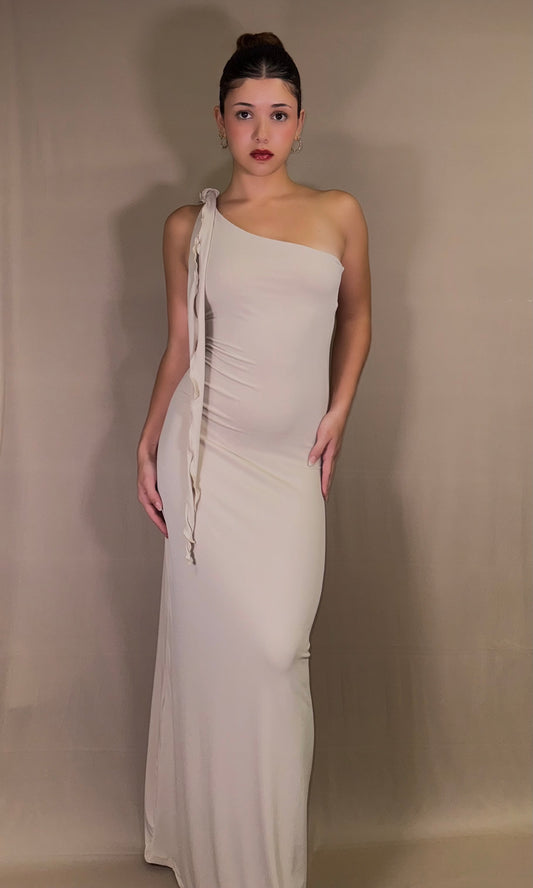 Vestido LUNA de un solo hombro