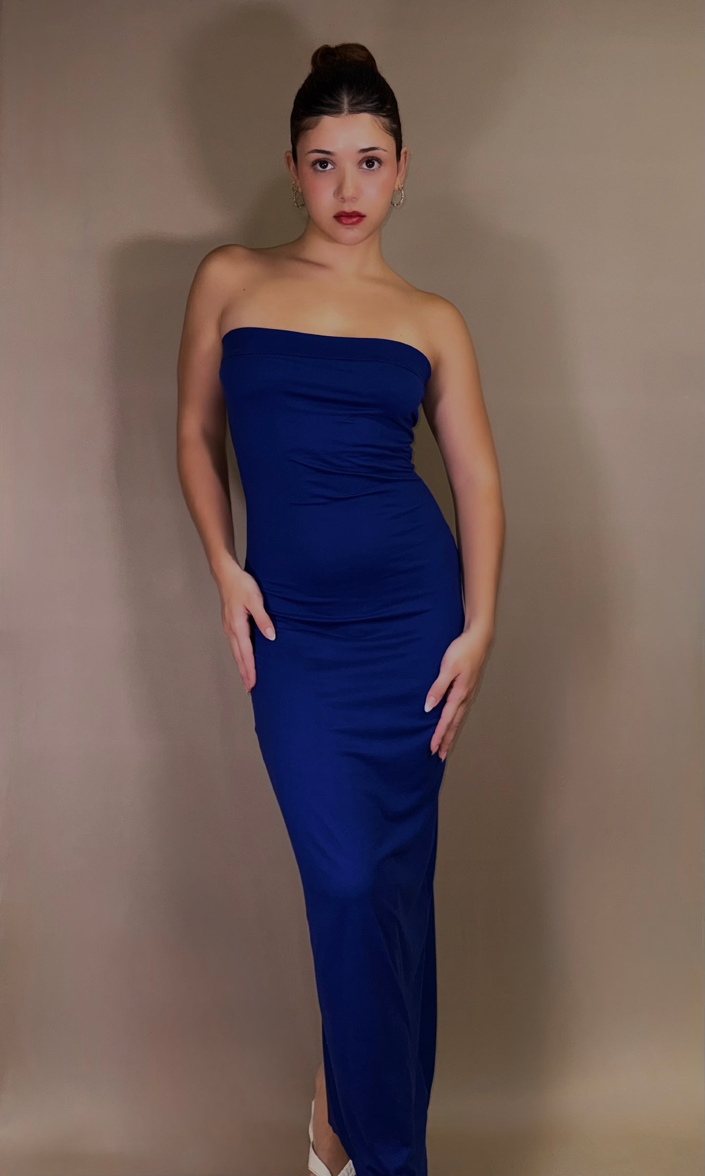 SIRENA strapless dress