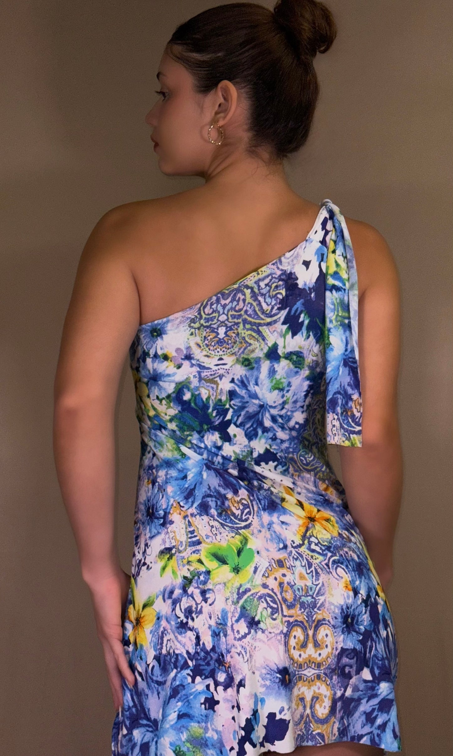 OCEAN one shoulder dress