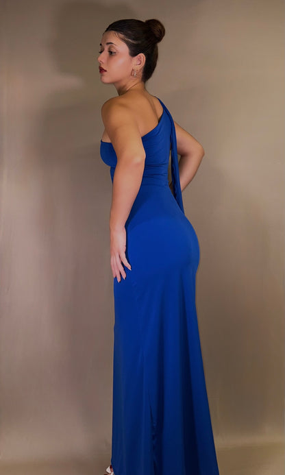 LUNA one shoulder dress