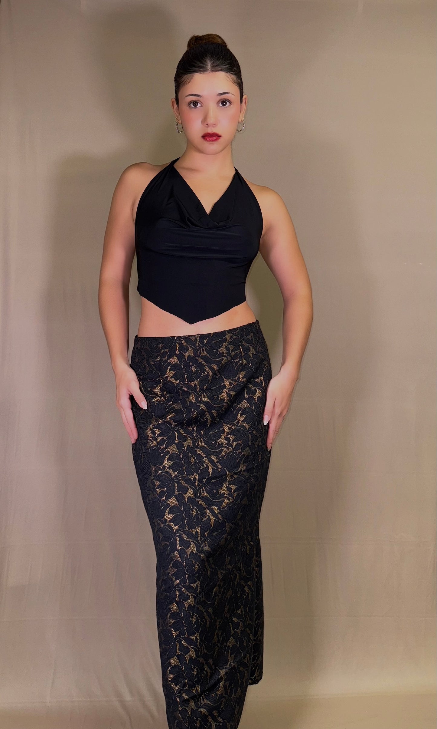 Falda larga ORO