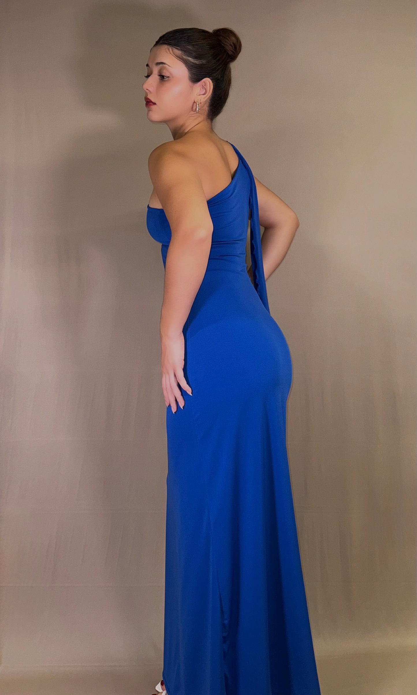 Vestido LUNA de un solo hombro