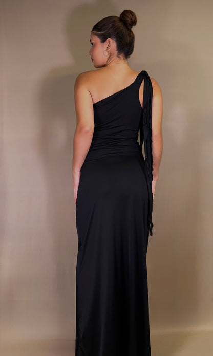 LUNA one shoulder dress