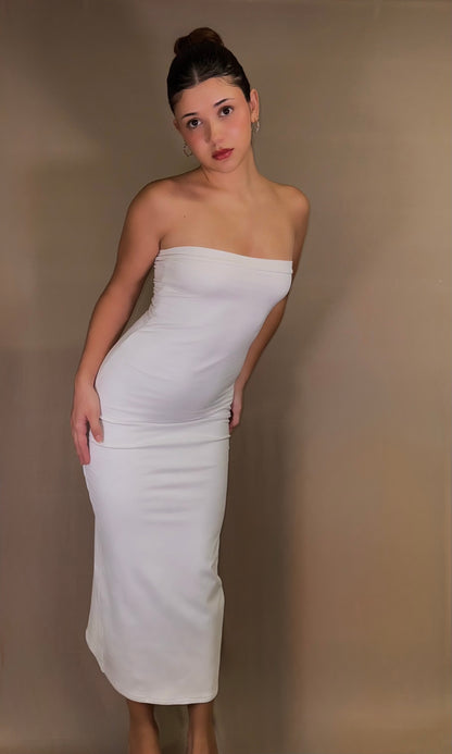 SIRENA strapless dress