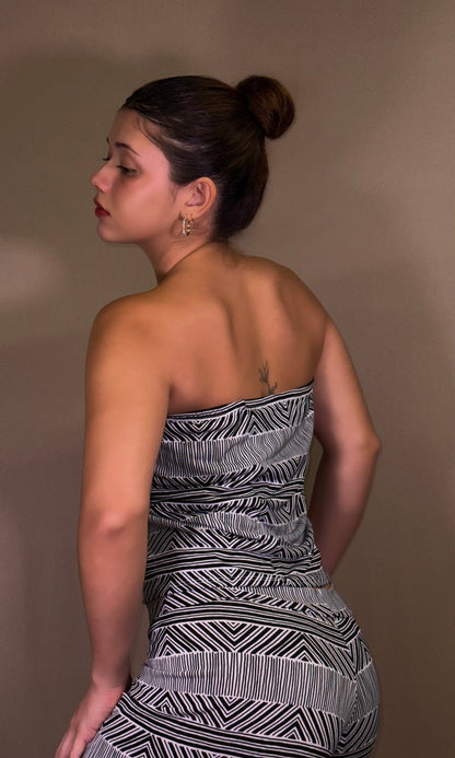 AMAPOLA strapless top