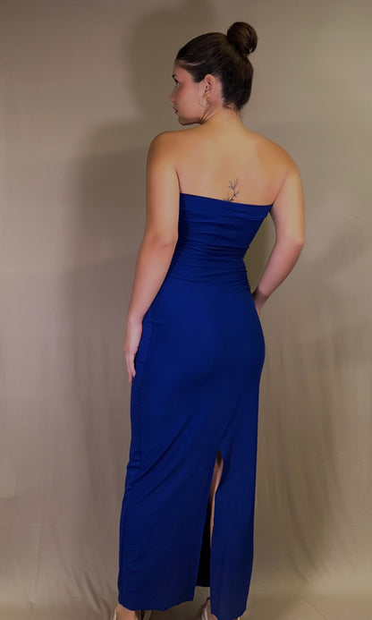 SIRENA Vestido Strapless Largo